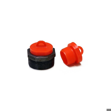 Guardian PURE SAFETY GROUP ORANGE THREADED PLUG 1/8Ft P18OR